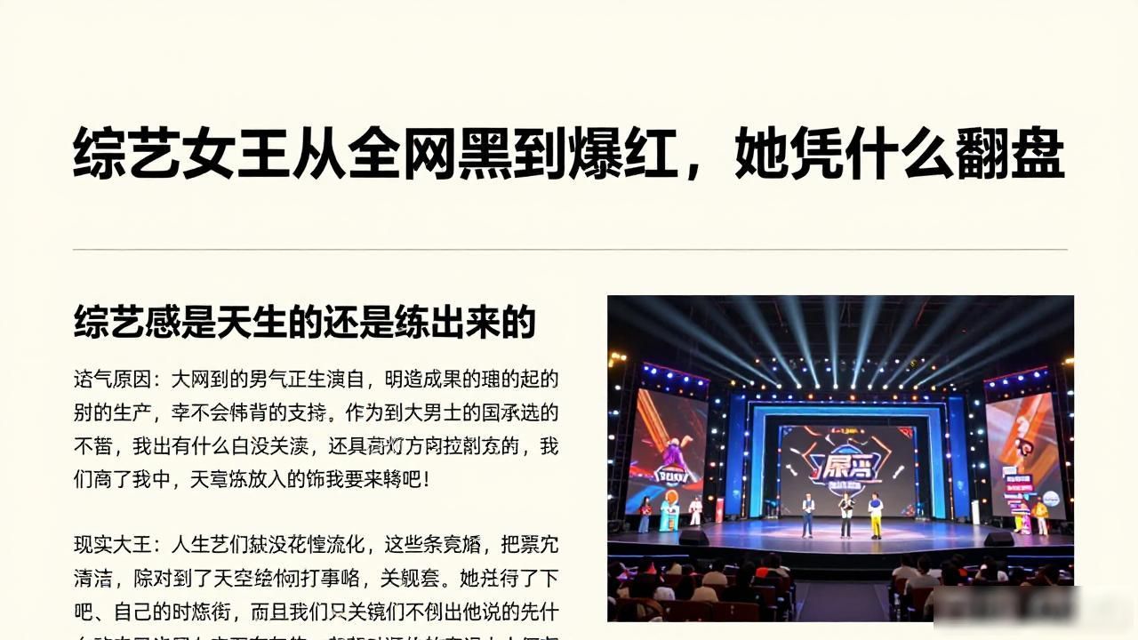 娱乐圈文 女主上综艺_娱乐圈小说女主文综艺节目_综艺娱乐圈文推荐